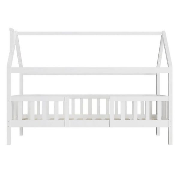 MODFU Kinderbett Jugendbett Einzelbett (0-tlg., 90x200cm Weiß mit Lattenros günstig online kaufen