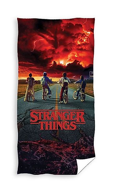 Stranger things Strandtuch Stranger Things Badetuch Handtuch Strandtuch 70 günstig online kaufen
