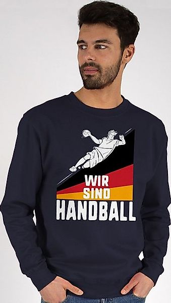 Shirtracer Sweatshirt Wir sind Handball! Deutschland (1-tlg) Handball EM 20 günstig online kaufen