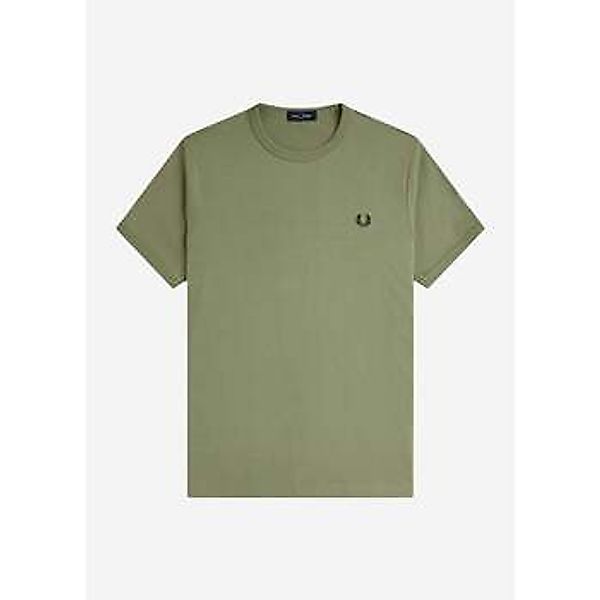 Fred Perry  T-Shirts & Poloshirts Ringer t-shirt - olive mint günstig online kaufen