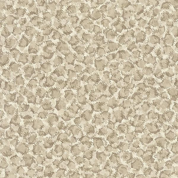 Bricoflor Leoparden Tapete in Beige Braun ausgefallene Leo Tapete mit Vinyl günstig online kaufen