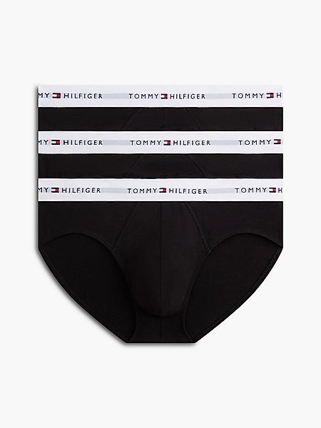 Tommy Hilfiger Underwear Slip BRIEF (Packung, 3-St) Unterhose mit Logobund günstig online kaufen