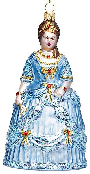 SIKORA Weihnachtsbaumkugel Sissi besondere Weihnachtskugel Glas Figur Anhän günstig online kaufen