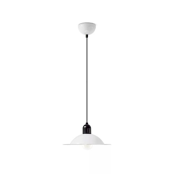 Stilnovo Lampiatta LED-Hängelampe, Ø 28cm, weiß günstig online kaufen