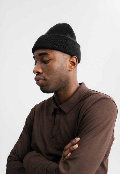 MELA Strickmütze Unisex Feinstrick Mütze HIMMAT günstig online kaufen