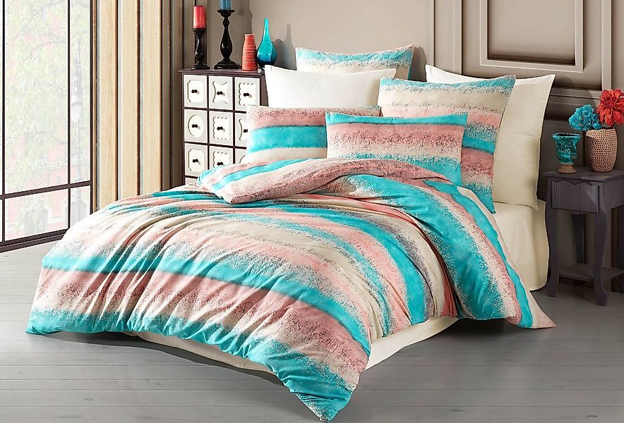 Buymax Bettwäsche Belissim Bettbezug-Set, Renforce: 100% Baumwolle, 3 teili günstig online kaufen