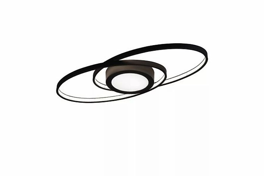 LED-Deckenleuchte GALAXY 28W von REALITY Leuchten R62991142 Schwarz günstig online kaufen