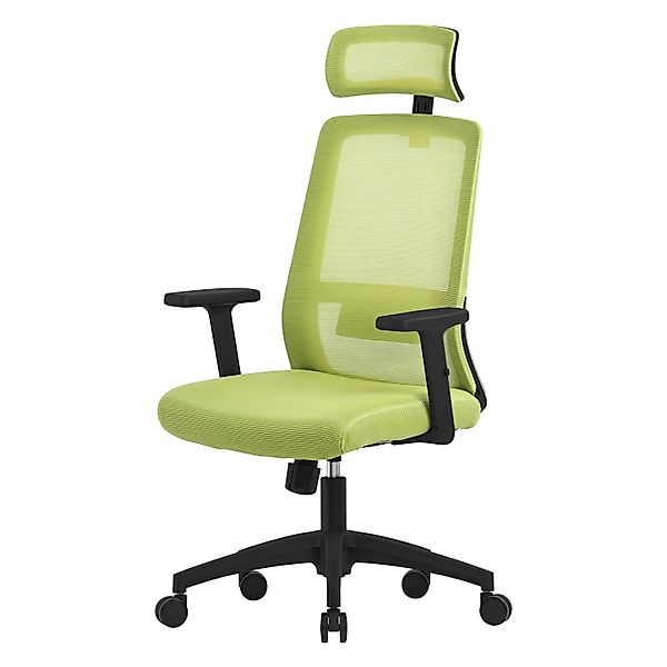 ML-Design Bürostuhl Ergonomisch Grün Mesh Drehstuhl mit Rollen günstig online kaufen
