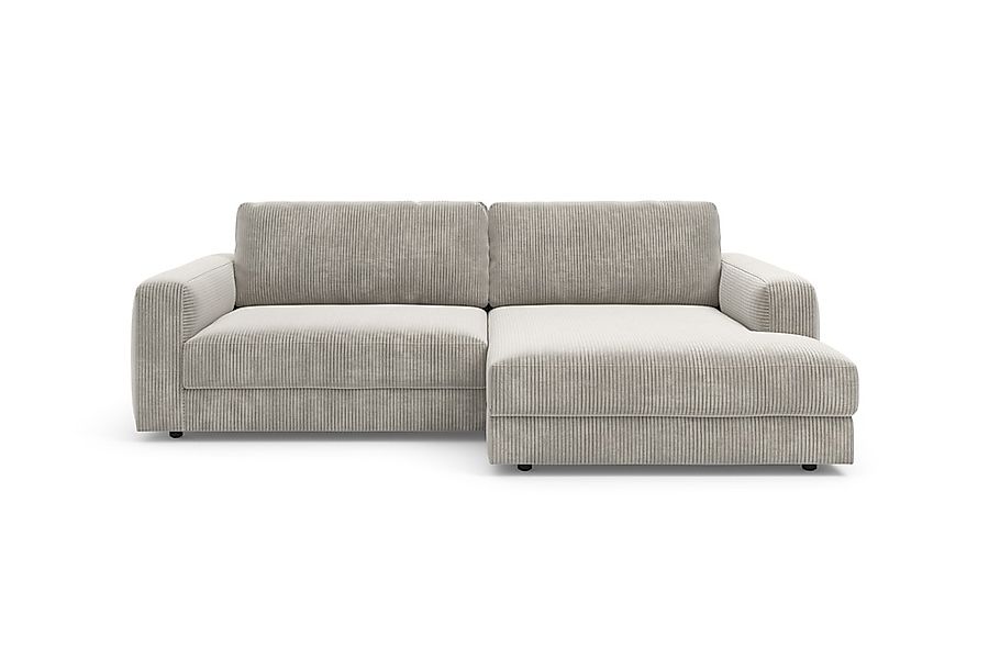 TRENDMANUFAKTUR Ecksofa »Bourbon, Designsofa mit tollem Sitzkomfort, L-Form günstig online kaufen