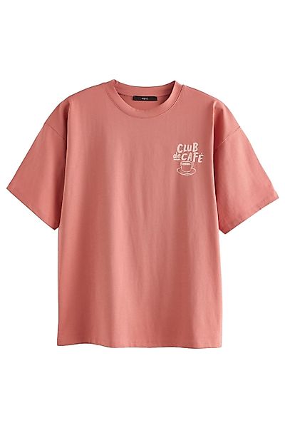 Next T-Shirt T-Shirt mit Rückengrafik Gebäck günstig online kaufen