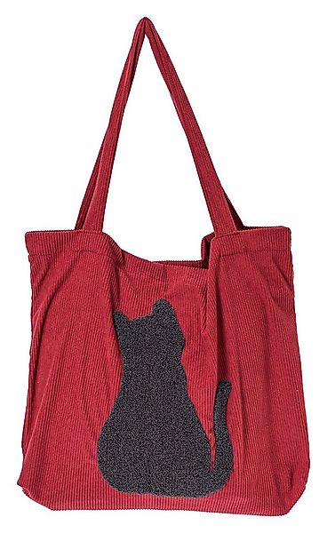 Magma Heimtex Umhängetasche Cordstofftasche Pixie 3D-Effekt getuft Tiermoti günstig online kaufen