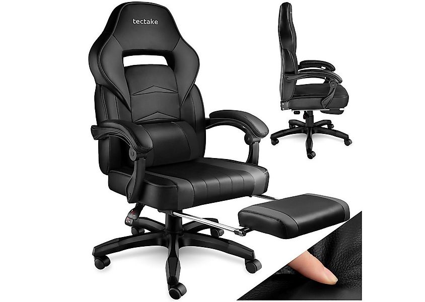 tectake Gaming-Stuhl Racing Bürostuhl (Set, 1 St), Dicke Polsterung mit str günstig online kaufen