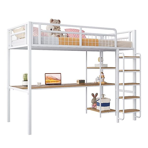HAUSS SPOLE Hochbett 90x200 cm, mit günstig online kaufen
