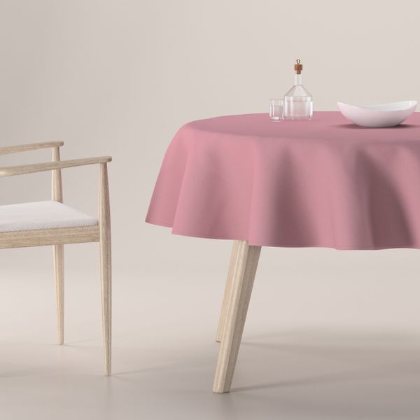 Runde Tischdecke, altrosa, Loneta (133-62) günstig online kaufen