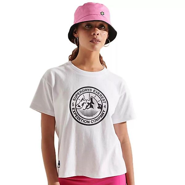 Superdry Code Expedition Boxy Kurzarm T-shirt M Optic günstig online kaufen