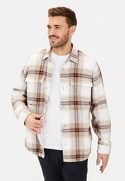 camel active Hemdjacke mit seitlichen Eingrifftaschen Markenlabel günstig online kaufen