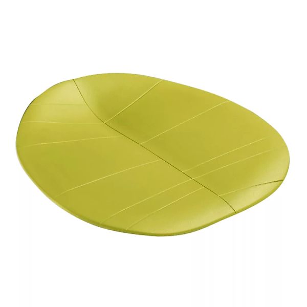 Arper - Leaf Outdoor Sitzauflage klein - grün/Polyurethan günstig online kaufen