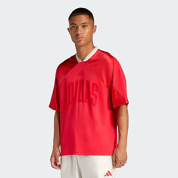 adidas Sportswear T-Shirt "STADIUM GRAPHIC MESH" lockerer Schnitt, mit V-Au günstig online kaufen