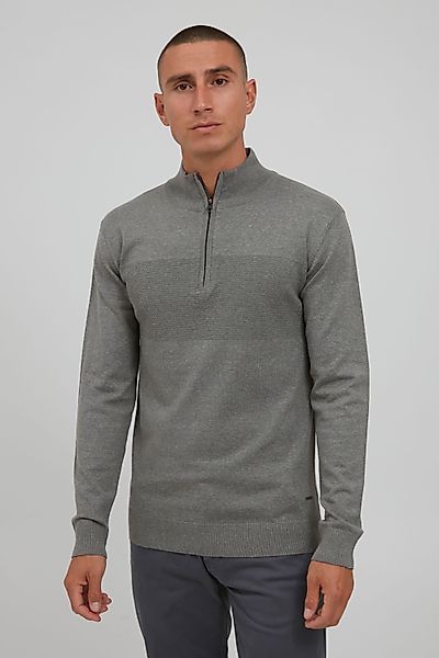 Indicode Troyer IDErno Strickpulli mit Reißverschluss günstig online kaufen