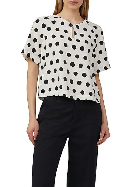 s.Oliver Kurzarmbluse mit All-Over Print günstig online kaufen