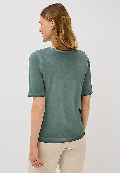 Cecil V-Shirt aus reiner Baumwolle günstig online kaufen