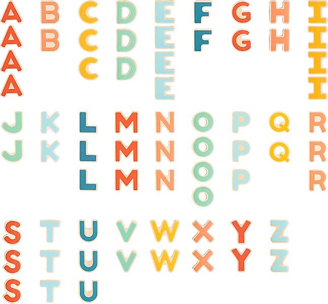 Hape Begrenzungsmagnetband Magnetische Buchstaben günstig online kaufen