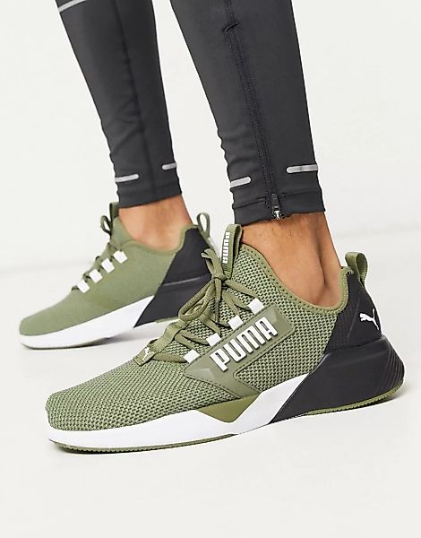 Puma Training – Retaliate – Sneaker in Khaki-Grün günstig online kaufen