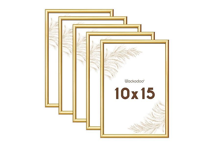 Wackadoo Living Bilderrahmen-Set Bilderrahmen mit Glasscheibe für Einzelbil günstig online kaufen