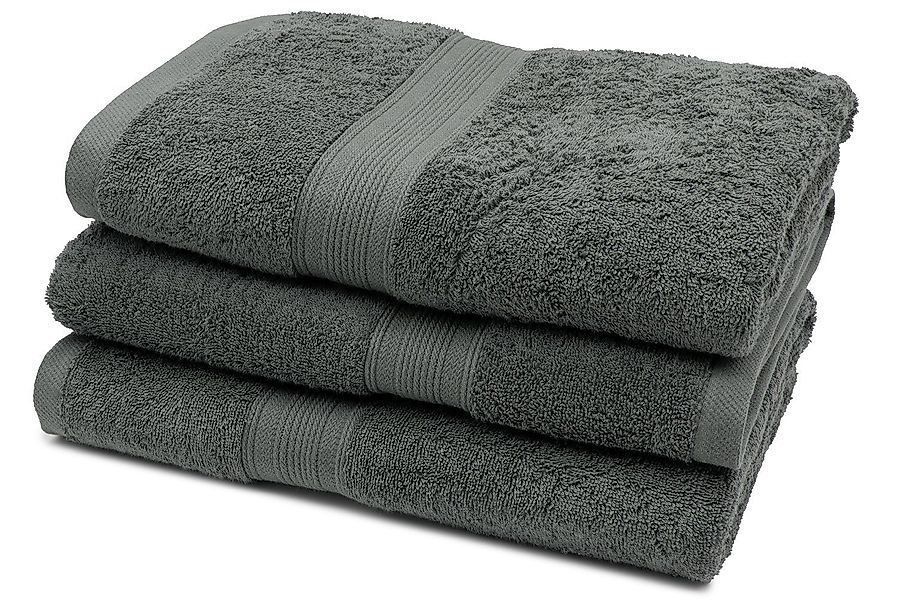 ZOLLNER Duschtücher, Walkfrottier (3-St), 70 x günstig online kaufen