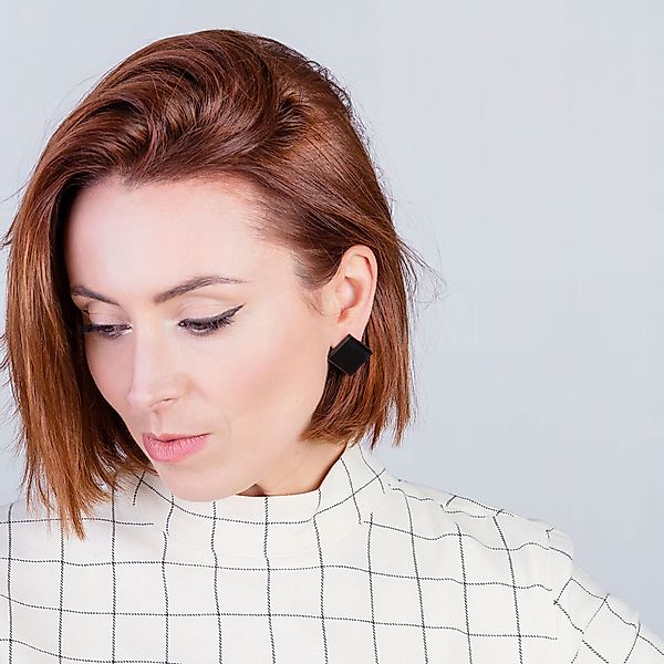 ALEXASCHA Paar Ohrstecker Quadratische Statement Ohrringe günstig online kaufen