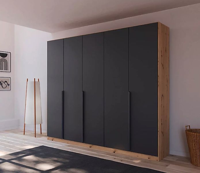 rauch Drehtürenschrank "Dark&Wood by Quadra Spin", im Industrial Style mit günstig online kaufen