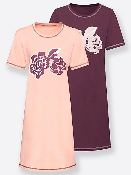 Sieh an! Nachthemd Nachthemden (2-tlg) günstig online kaufen