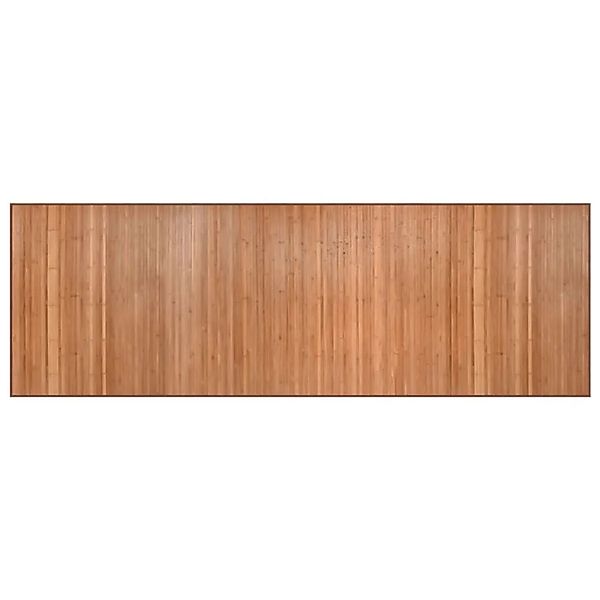 vidaXL Teppich Rechteckig Natur 100x300 cm Bambus 376949 günstig online kaufen