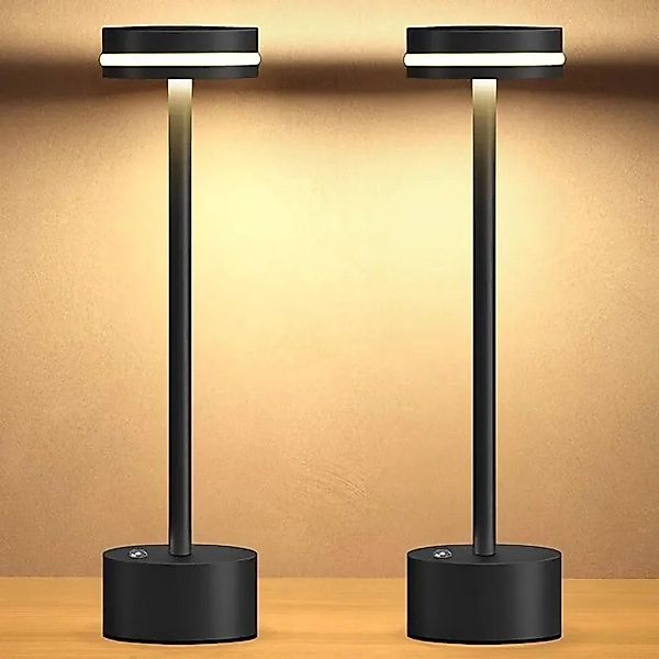 Novzep Nachttischlampe 2× Kabellose dimmbare LED-Tischlampen, günstig online kaufen