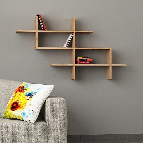 Decortie Wandregal Halic, Wandregal Modern Bücherregal günstig online kaufen