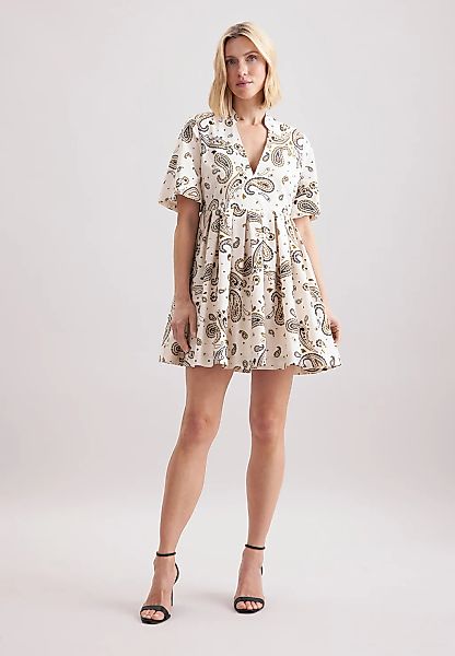 seidensticker Sommerkleid, V-Neck Paisley günstig online kaufen