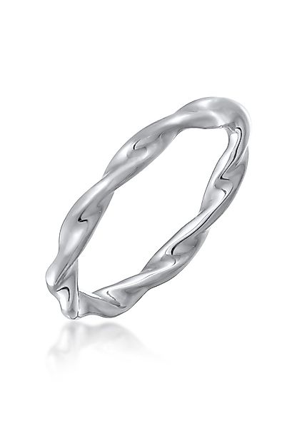 Elli Fingerring Bandring Stapelring Gedreht für günstig online kaufen