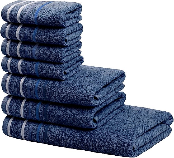 my home Handtuch Set Niki, Duschtuch, günstig online kaufen