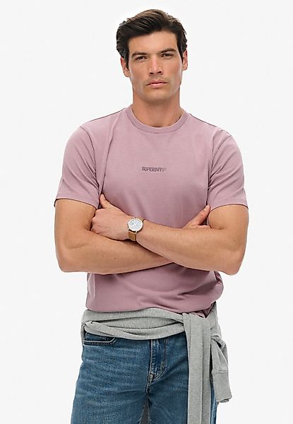 Superdry Rundhalsshirt MICRO LOGO T SHIRT günstig online kaufen