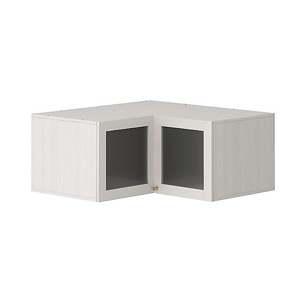 FUFU&GAGA Eckschrank Modularer Eckschrank mit Glastüren, günstig online kaufen