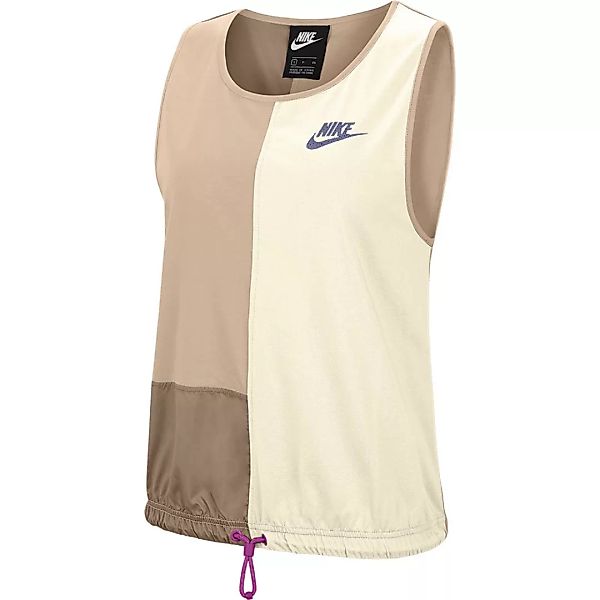 Nike Sportswear Ärmelloses T-shirt M Shimmer / Desert Dust / Pale Ivory günstig online kaufen