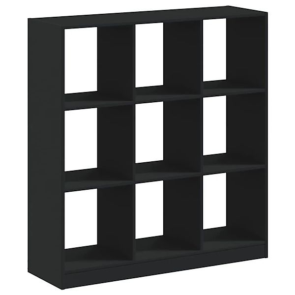 vidaXL Bücherregal Schwarz 102x32x108 cm Holzwerkstoff 3307838 günstig online kaufen