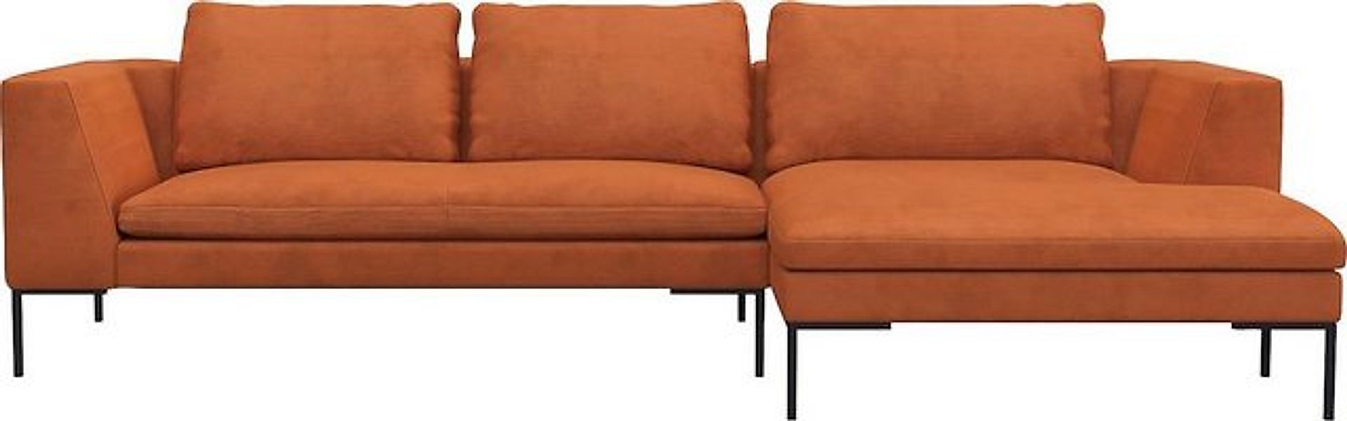 FLEXLUX Ecksofa Loano, toller Sitzkomfort, L-Form, modernes Sofa, frei im R günstig online kaufen
