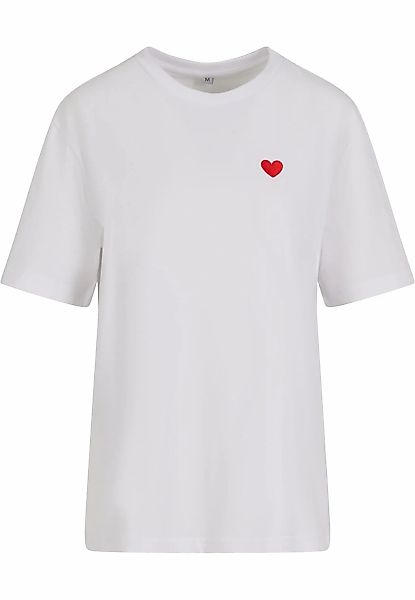 Miss Tee T-Shirt "Miss Tee Heart Shape EMB Tee" 1 Stk. tlg. günstig online kaufen