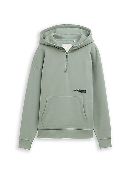 TOM TAILOR Kapuzensweatshirt mit Zipper und günstig online kaufen