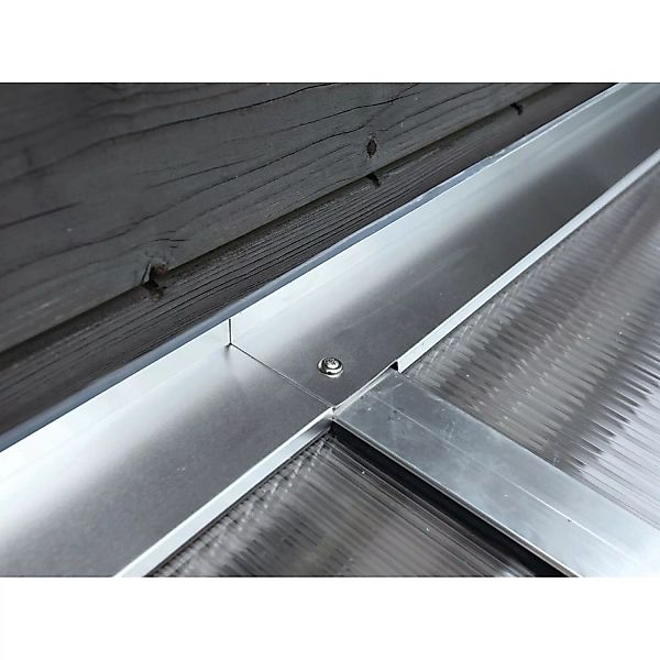 Skan Holz Wandanschlussprofil-Set für Terrassenüberdachungen 541 cm Breite günstig online kaufen