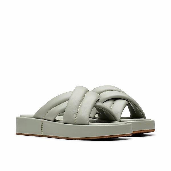 Clarks Hausschuh "Alda Glide", Slides, Schlappen mit gepolsterter Bandage günstig online kaufen