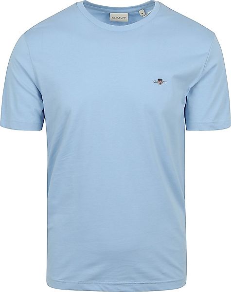 Gant T-shirt Shield Logo Hellblau - Größe XXL günstig online kaufen