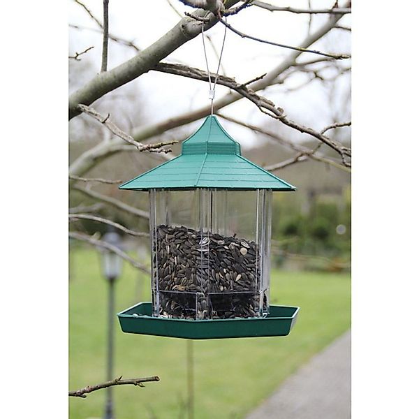 Grüner Jan Vogelhaus Vogelfutterhaus Vogelfutterspender Vogelfutterstelle günstig online kaufen
