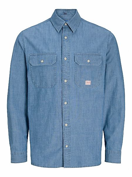 Jack & Jones Langarmhemd "JPRBLUHARRY CHAMBRAY L/S SHIRT" günstig online kaufen